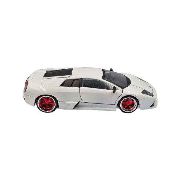 Lamborghini murcielago lp640 white  1/24 - Image 3