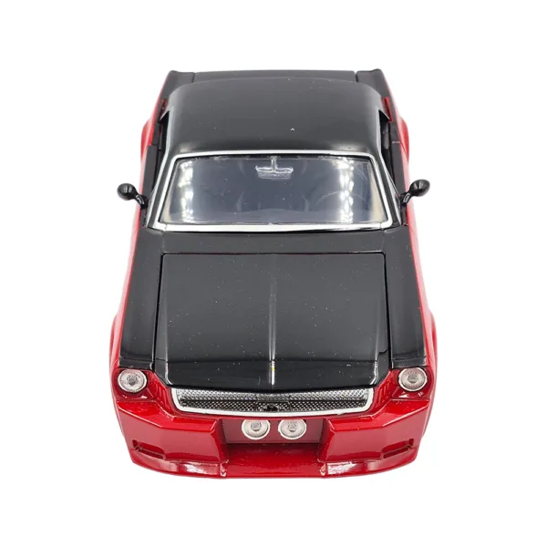 Ford mustang gt bigtime muscle red/blk 1965 1/24