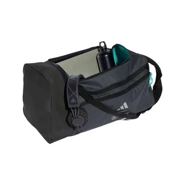 Mercedes amg petronas f1 hybrid duffel bag, black, Unisex - Image 4
