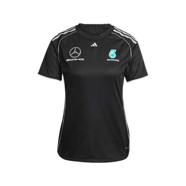 Mercedes mechanic tee shirt, black, Ladies