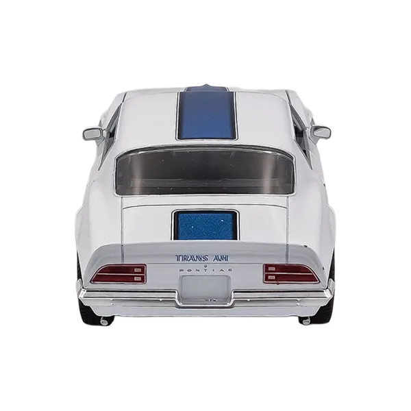 Pontiac firebird trans am white 1972 1:24 - Image 5