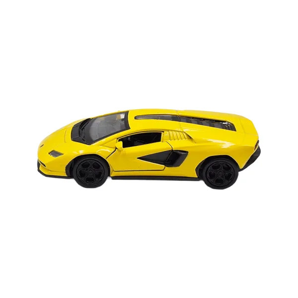Lamborghini countach lpi 800-4 p/back yellow 1/35 - Image 5