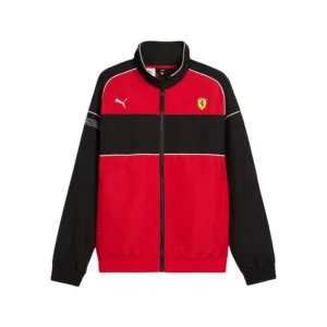 Ferrari race sds jacket, rosso corsa, Mens