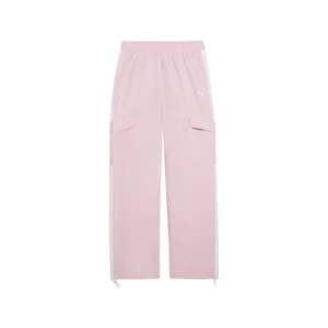 Bmw mms woven cargo pants, pink, Ladies
