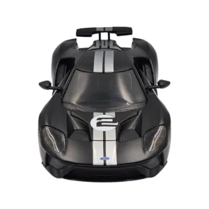 Ford gt matt blk/silver stripe 201 1/24