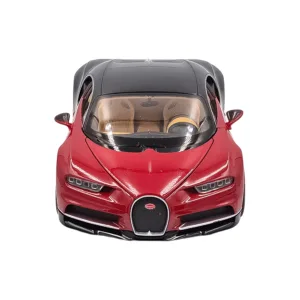 Bugatti chiron  red  1:24, 1:24