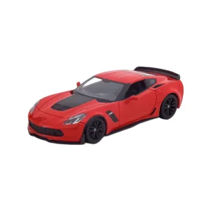 Chevrolet corevette z06 red 2017 1:24