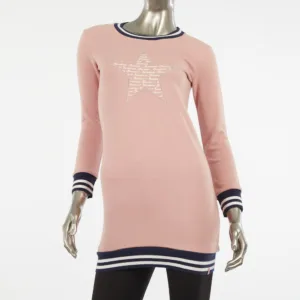 Ferrari Girl star fleece dress, pink, Kids