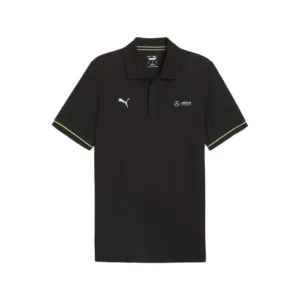Mercedes smart polo shirt, black, Mens