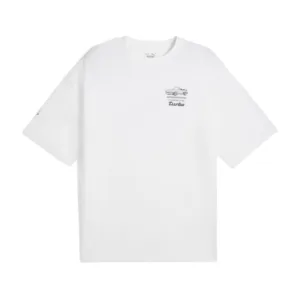 Porsche graphic tee shirt, puma white, Mens