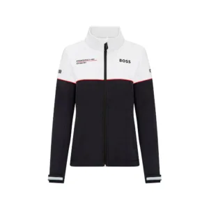 Porsche team softshell jacket 2024, black, Ladies