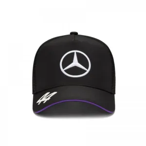 Mercedes hamilton baseball cap, black