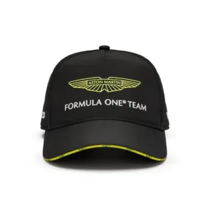 Aston martin team baseball cap 2024, black