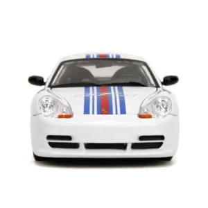 Porsche 911 (996) gt3 rs hyper-spec white, 1:24