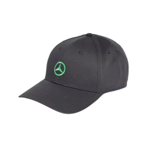 Mercedes fan cap solid grey, Adult