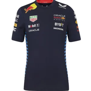 Red bull team tee shirt 2024, sky blue, Kids