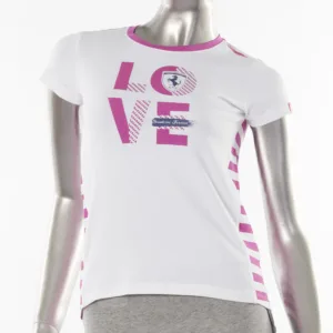 Ferrari girl love and stripes tee shirt, Kids