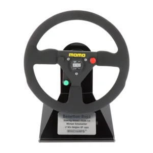 Schumacher mini steering wheel benetton b192 1:2, Unisex