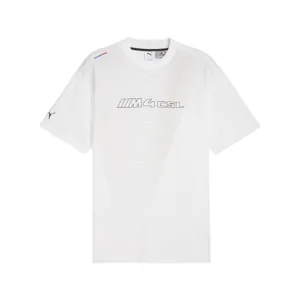 Bmw mms lifestyle logo tee shirt, white, Mens