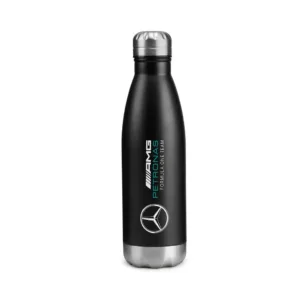 Mercedes team water bottle, black, Unisex