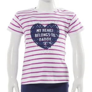 Ferrari infant girl striped tee shirt, Kids