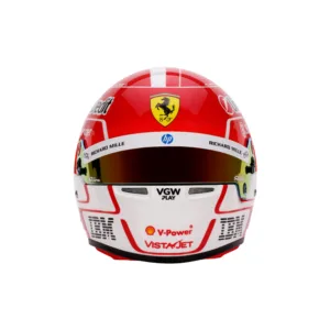 Charles leclerc #16, 2024 mini helmet 1:2 + d/case, Unisex