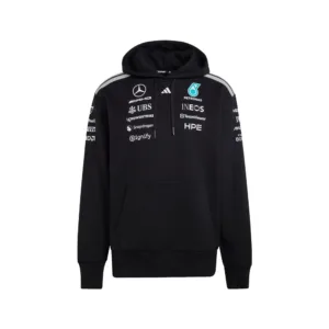 Mercedes f1 team hoodie 2026, black, Mens