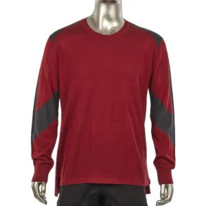 Ferrari l/s crew neck tee shirt, red, Ladies