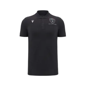 Lamborghini sportswear polo shirt, black , Mens