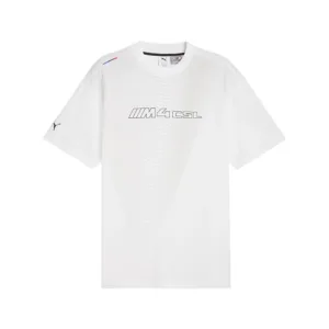 Bmw mms lifestyle logo tee shirt, white, Mens