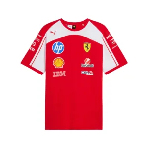 Ferrari team tee shirt 2026, red, Mens