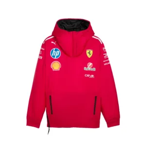 Ferrari team reversible jacket 2025, dark cherry, Mens