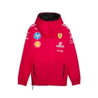 Ferrari team reversible jacket 2025, dark cherry, Mens