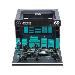 Mercedes-AMG F1 W16 2025 russel #63 Pit Pas, 1:43