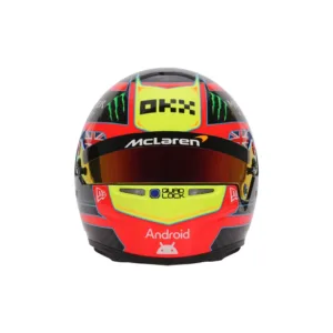Oscar piastri #81, 2025 mini helmet 1:2 + d/case, Unisex