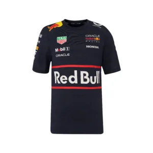 Red bull f1 team tee shirt 2025, blue, Kids