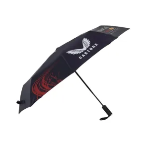 Red bull short umbrella night sky, Unisex