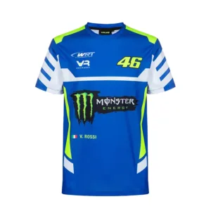 Vr46 wrt monster tee shirt, blue , Mens