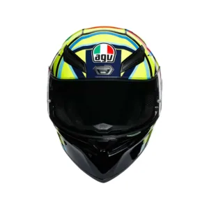 Rossi AGV K1 soleluna 2017 helmet + d/case, Unisex