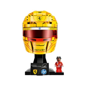 Scuderia ferrari hp lewis hamilton lego helmet, Unisex