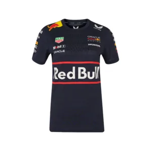 Red bull f1 team tee shirt 2025, blue, Ladies
