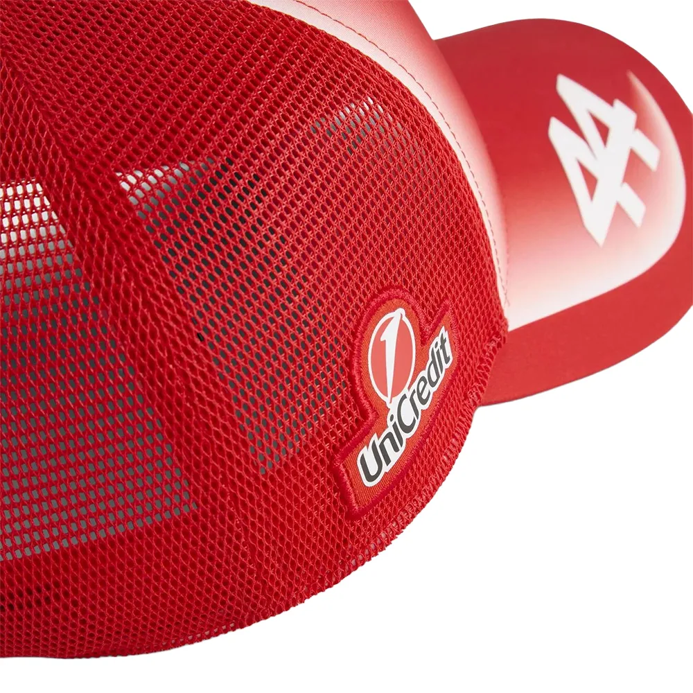 Ferrari f1 hamilton #44 trucker cap, red, Adult - Image 4