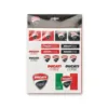 Ducati big stickers multi color, Unisex