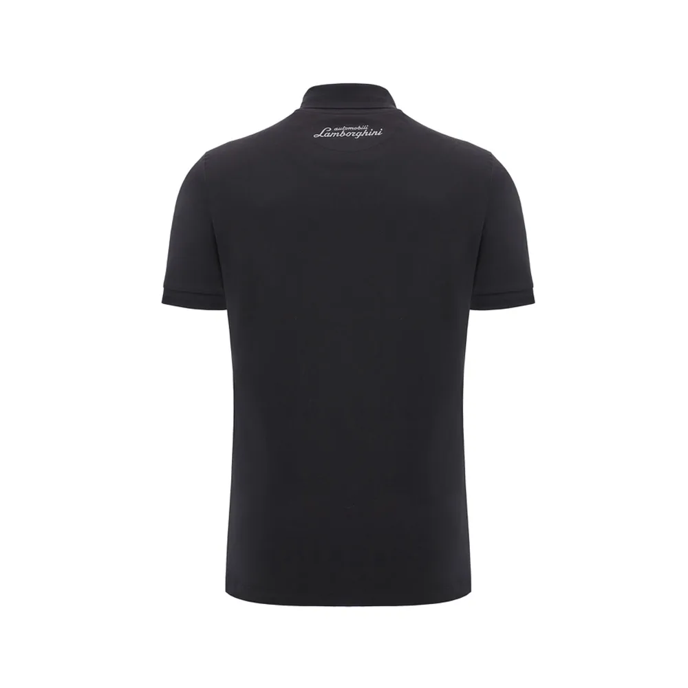 Lamborghini sportswear polo shirt, black , Mens - Image 2