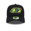 Vr46 graphic overlay ef 9forty baseball cap, black, Adult