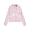 Bmw mms woven jacket, pink, Ladies