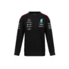 Mercedes team crew sweater 2023, black, Ladies