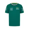 Aston martin team tee shirt 2024, green, Mens