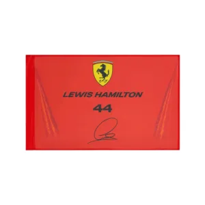 Ferrari F1 hamilton flag, red, Unisex