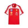 Ferrari f1 team authentic polo shirt 2026, red, Mens